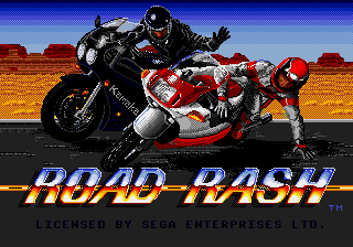 Заставка игры Road Rash